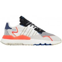 Кроссовки Adidas Nite Jogger серые с оранжевым